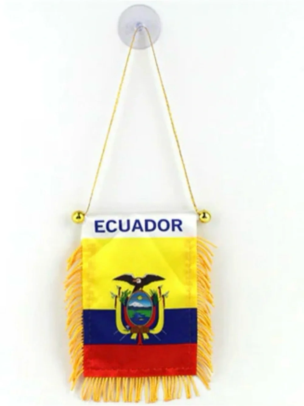 ECUADOR  MINI BANNER FLAG 4 x 6
